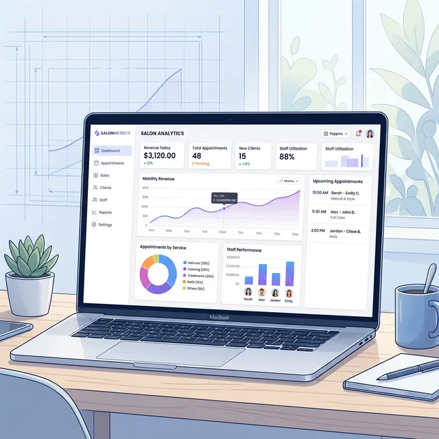 Salon Analytics Dashboard
